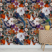 Papel Mural Floral and Birds XXVI