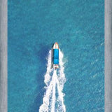 Cuadro La lancha con techo mar