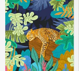 Cuadro Sleeping Panther