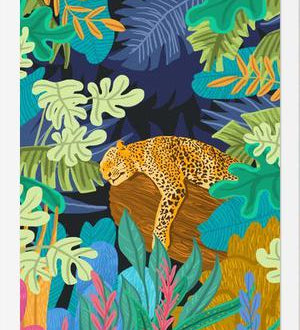 Cuadro Sleeping Panther