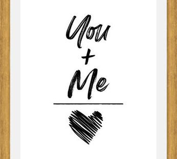 Cuadro You And Me Is Love