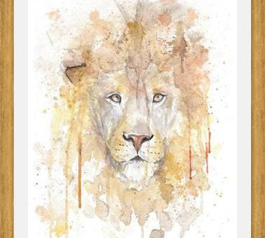 Cuadro Retrato de un León