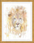 Cuadro Retrato de un León