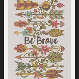 Cuadro Be Brave 2