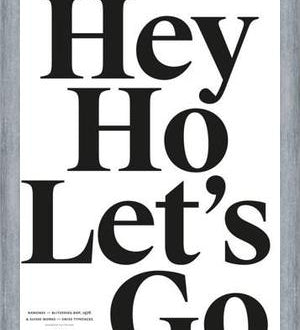 Cuadro Good Music Ramones Hey ho