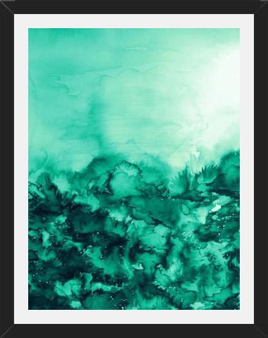 Cuadro INTO ETERNITY, MINT GREEN