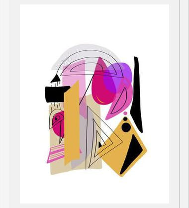 Cuadro Modern minimal forms 23
