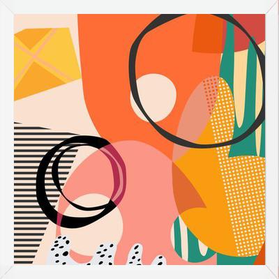 Cuadro Meeting of Shapes and Patterns