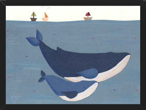 Cuadro Ballenas