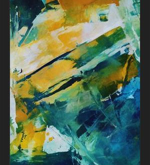 Cuadro Random Brush Strokes