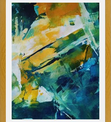 Cuadro Random Brush Strokes