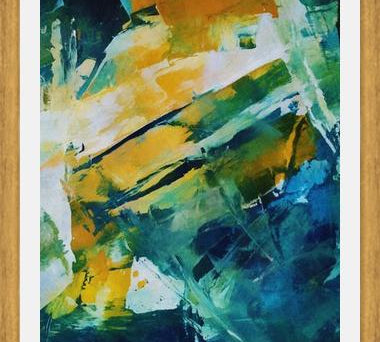Cuadro Random Brush Strokes