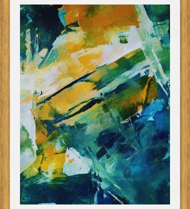Cuadro Random Brush Strokes