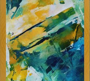 Cuadro Random Brush Strokes