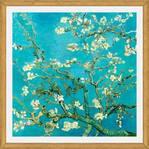 Cuadro "Almendro en flor" Vincent Van Gogh (1890)