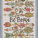 Cuadro Be Brave 2