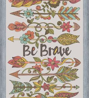 Cuadro Be Brave 2
