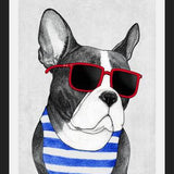 Cuadro Frenchie Summer Style
