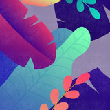 Canvas Gradient Floral