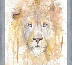 Cuadro Retrato de un León