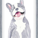 Cuadro Bulldog Frances Gris