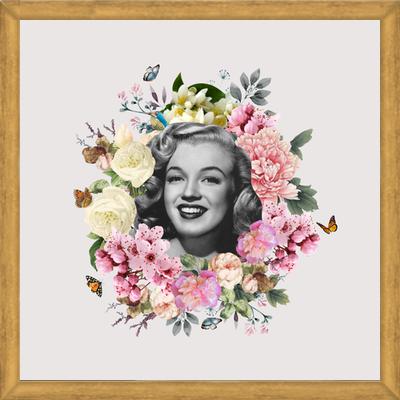 Cuadro Kitsch Flowers Portraits - Marilyn Light