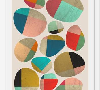 Enmarcado Playful Stones