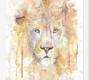 Cuadro Retrato de un León