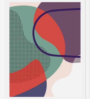 Cuadro Abstract Composition 1103