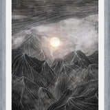 Cuadro Lines in the mountains VIII