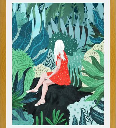 Cuadro Forest Gaze