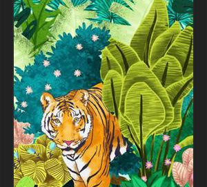 Cuadro Jungle Tiger