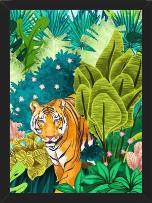 Cuadro Jungle Tiger