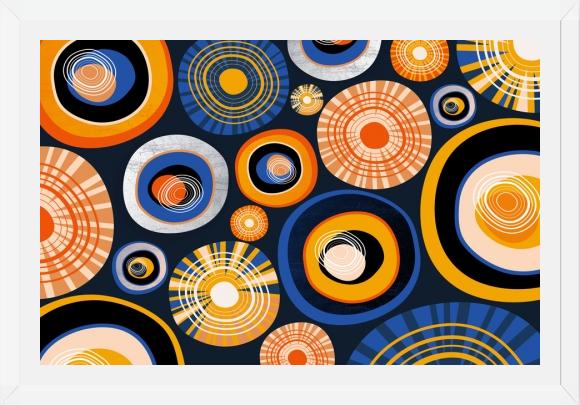 Enmarcado Circles in the Sky