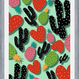 Enmarcado Cactus Love and Pineapples