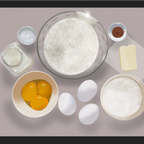 Cuadro Ingredientes de cocina