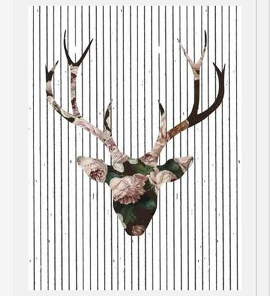 Cuadro Deer in Bloom