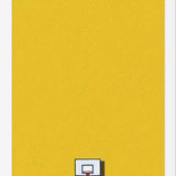 Cuadro Basquet amarillo