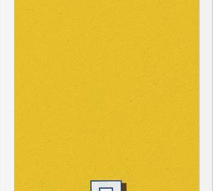 Cuadro Basquet amarillo