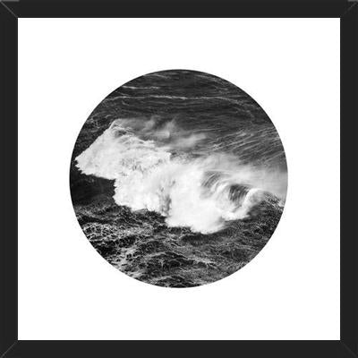 Cuadro B&W Waves
