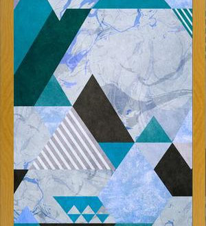 Cuadro Set of Triangles