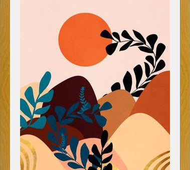 Cuadro A tropical landscape 3
