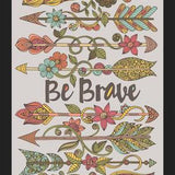 Cuadro Be Brave 2