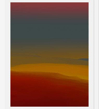 Cuadro Serene Sunset
