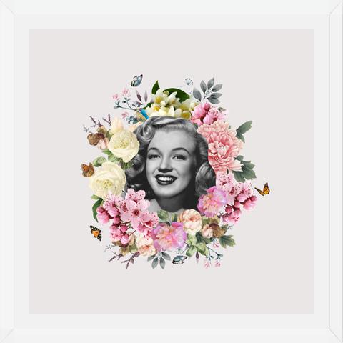 Cuadro Kitsch Flowers Portraits - Marilyn Light