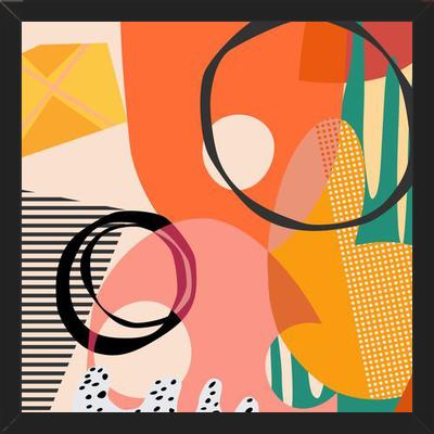Cuadro Meeting of Shapes and Patterns