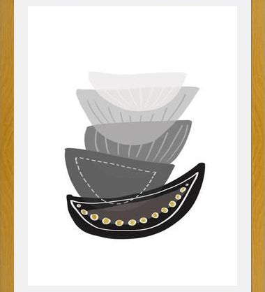 Cuadro Modern minimal forms 14