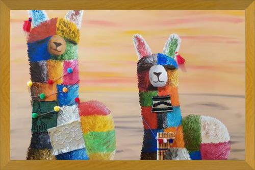 Cuadro Alpacas