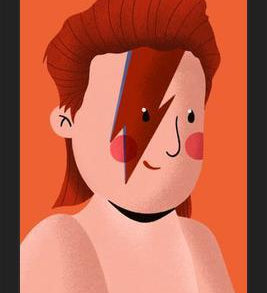 Cuadro David Bowie