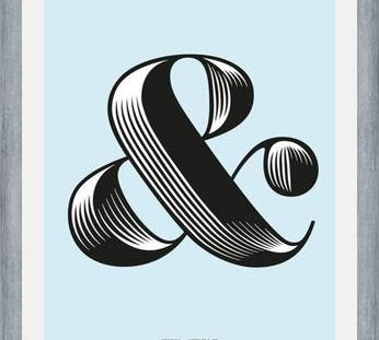 Cuadro Ampersand Obsidian 01